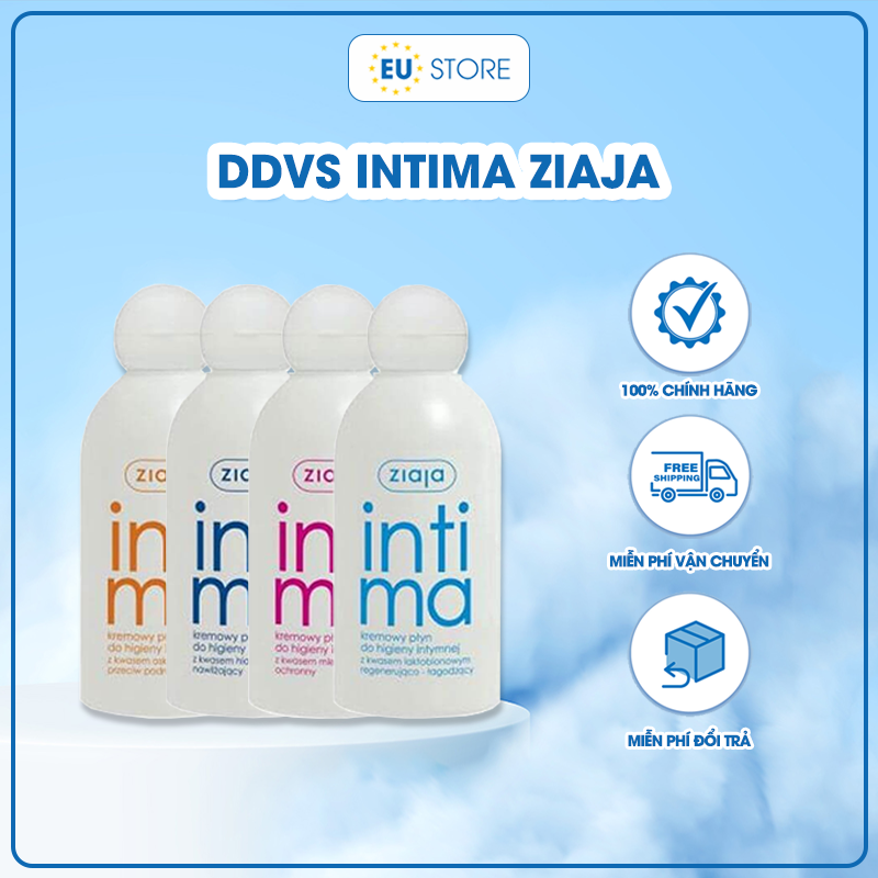 Dung dịch vệ sinh phụ nữ Intima Ziaja 200ml 500ml Ba Lan