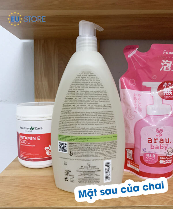 Sữa tắm cho bé sơ sinh Aderma Primalba - Dưỡng ẩm, dịu nhẹ | eustore.com.vn
