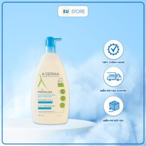 Sữa tắm cho bé sơ sinh Aderma Primalba - Dưỡng ẩm, dịu nhẹ | eustore.com.vn