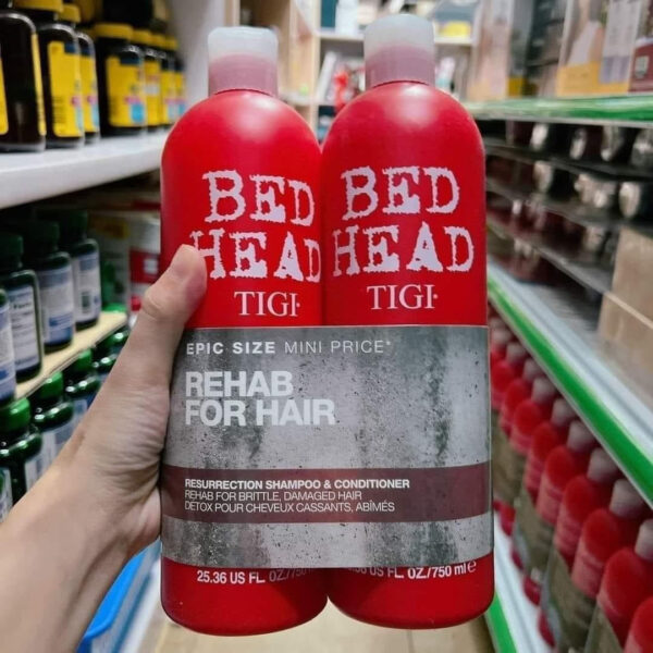 Cặp dầu gội xả Tigi đỏ Bed Head 750ml chính hãng