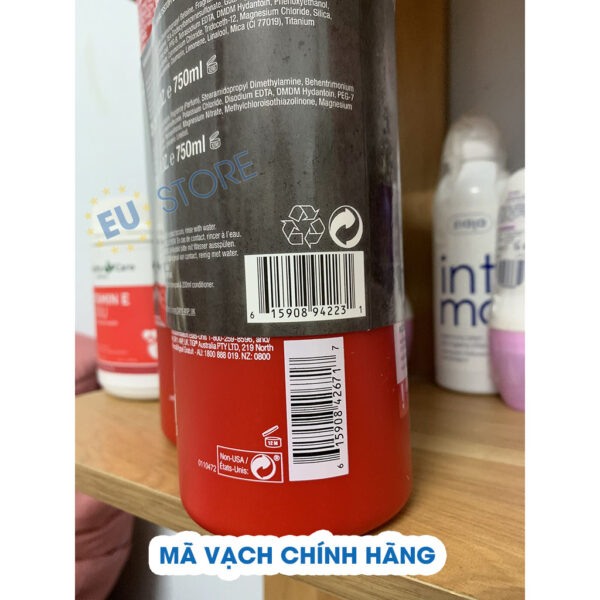Mã vạch cặp dầu gội xả Tigi đỏ Bed Head 750ml chính hãng