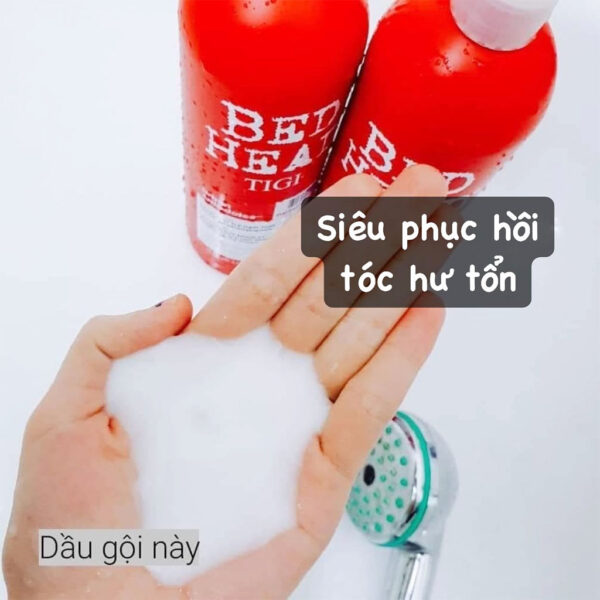 Công dụng của Cặp dầu gội xả Tigi đỏ Bed Head 750ml chính hãng