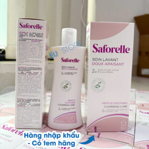 Dung dịch vệ sinh Saforelle Pháp 250ml hàng nhập khẩu chính hãng