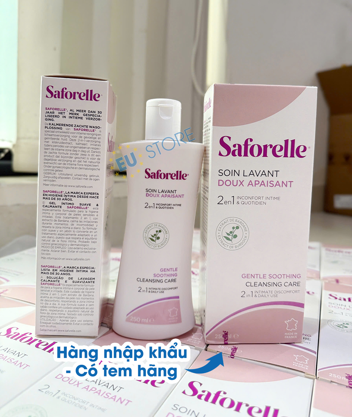 Hng Cty] Dung dch v sinh ph n Saforelle Php 250ml