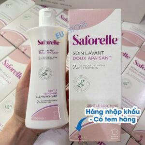 Dung dịch vệ sinh Saforelle Pháp 250ml hàng nhập khẩu chính hãng