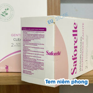 Dung dịch vệ sinh Saforelle Pháp 250ml hàng nhập khẩu chính hãng