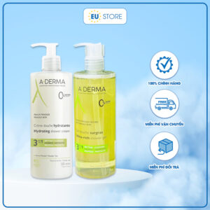 [Mẫu mới] Sữa tắm A-Derma - Dưỡng ẩm cho da khô, nhạy cảm & da cơ địa | eustore.com.vn