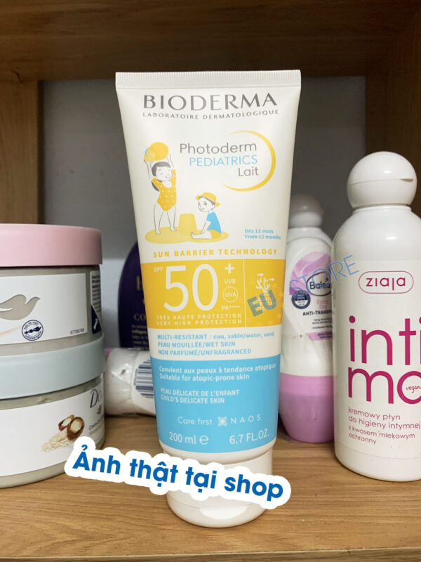 Kem chống nắng cho bé Bioderma kid 200ml | EU Store