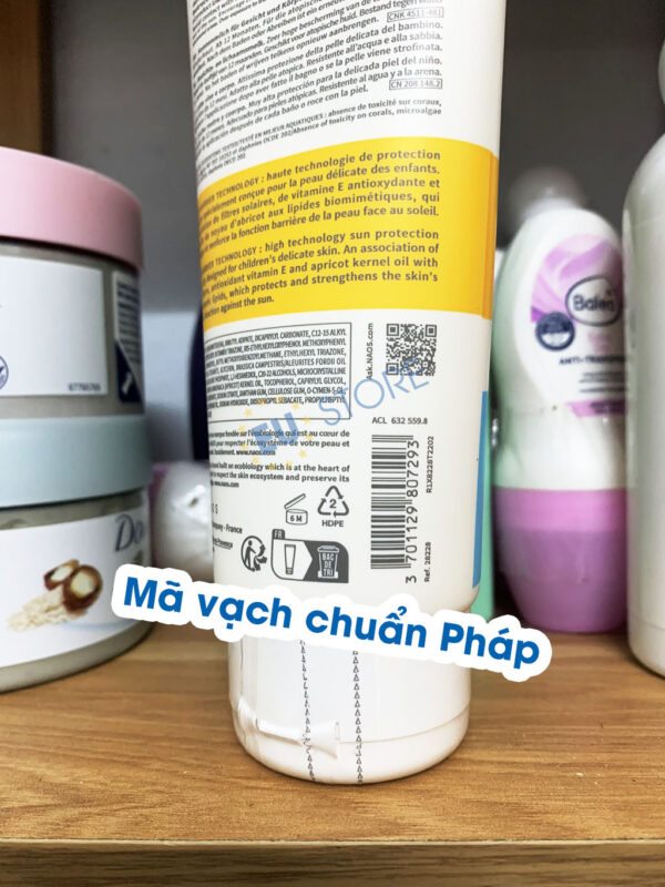 Mã vạch chính hãng kem chống nắng cho bé Bioderma kid 200ml | EU Store