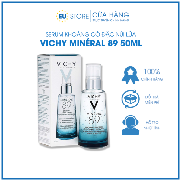 Tinh chất khoáng cô đặc Vichy Mineral 89