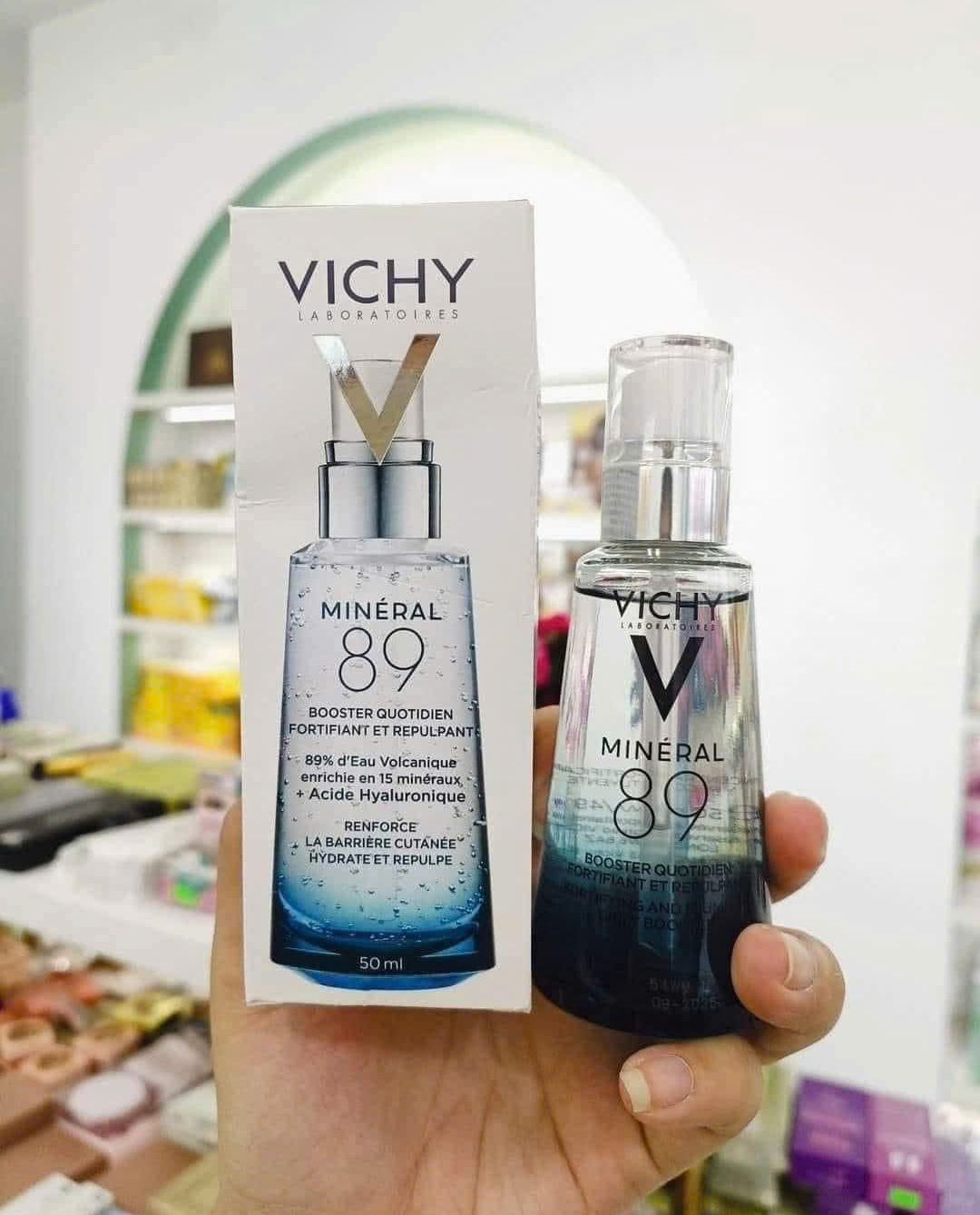 Vichy Minéral 89 Booster 50ml – Serum cấp ẩm, phục hồi da nhạy cảm | eustore.com.vn Vichy Minéral 89 Booster 50ml – Serum cấp ẩm, phục hồi da nhạy cảm | eustore.com.vn