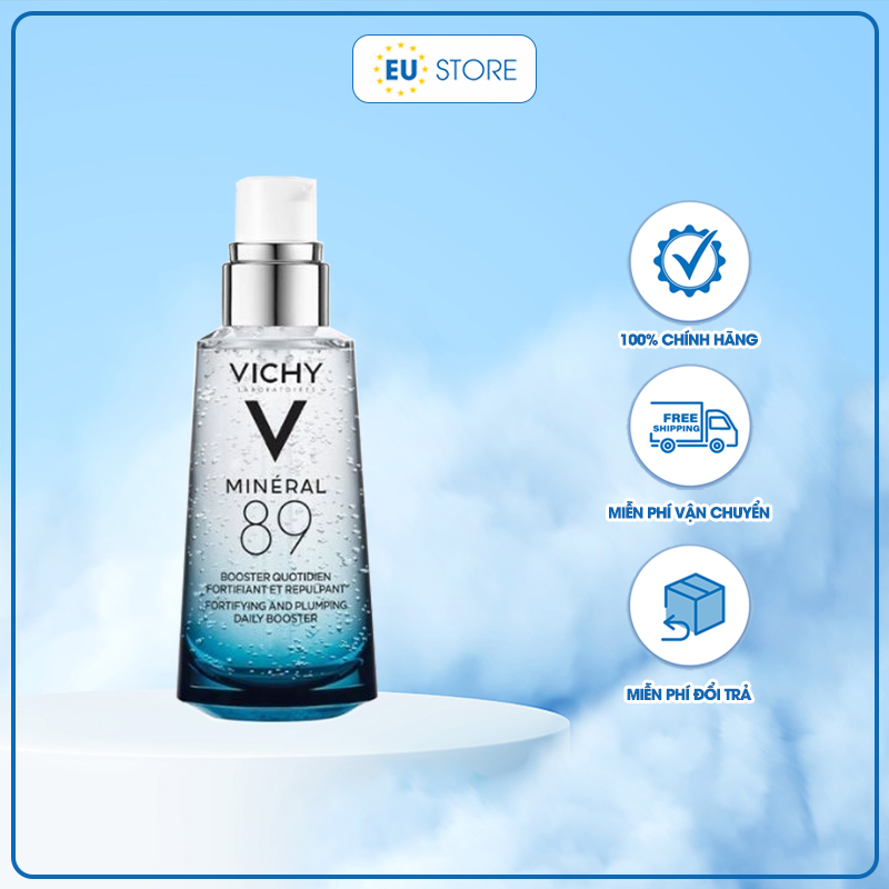 Vichy Minéral 89 Booster 50ml – Serum cấp ẩm, phục hồi da nhạy cảm | eustore.com.vn