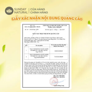 [Mẫu Mới] Vitamin D3K2 MK7 Sunday Natural 20ml nhập khẩu chuẩn Đức