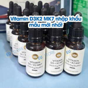[Mẫu Mới] Vitamin D3K2 MK7 Sunday Natural Của Đức 20ml hàng nhập khẩu
