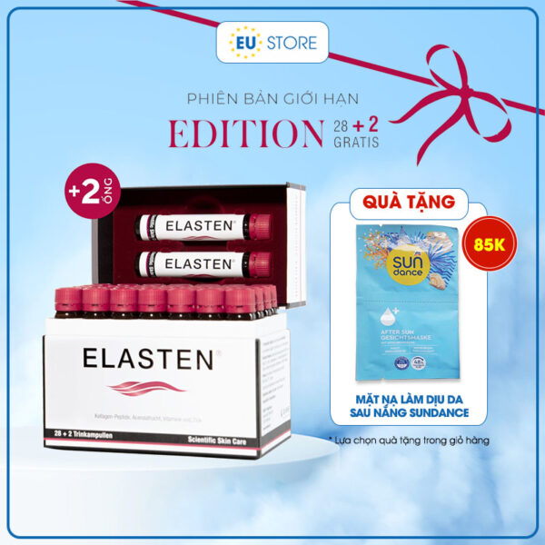 [Tặng 2 ống] Collagen Elasten Đức chính hãng, có tem phụ, an toàn cho mẹ bầu và sau sinh | eustore.com.vn