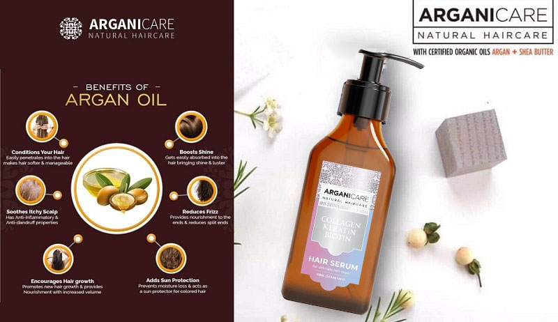 Công dụng của serum dưỡng tóc Arganicare Collagen Argan Oil Hair Serum 100ml | eustore.com.vn