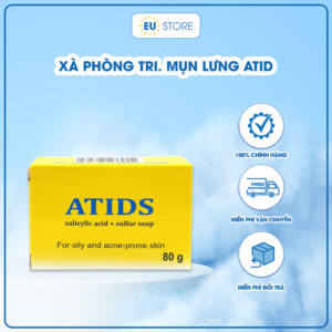 Xà phòng ATIDS Soap 80g trị mụn lưng, ngực và viêm nang lông