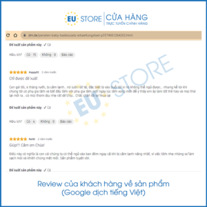 Tinh dầu tắm chống cảm Penaten Đức 125ml review