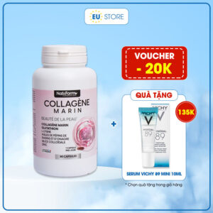 Collagen Glutathione Marin Nat Form Pháp làm trắng da, chống lão hóa | eustore.com.vn