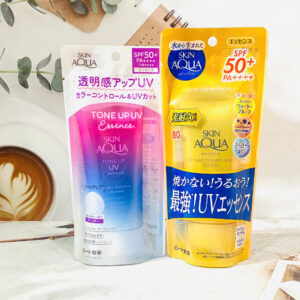 Kem chống nắng Skin Aqua Tone Up và Skin Aqua Gold Nhật Bản | eustore.com.vn