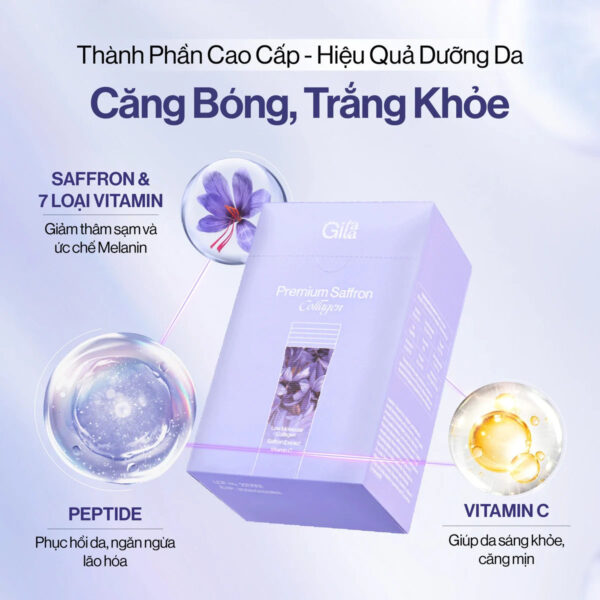 Thành phần trong bột uống Collagen Gilaa | EU Store