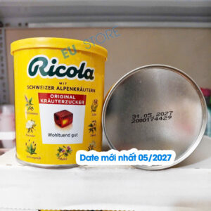 Kẹo ngậm ho RICOLA Đức date mới nhất 2027 tại eustore.com.vn