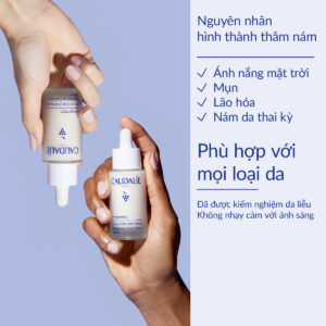 Serum Caudalie Vinoperfect Pháp 10ml - Tinh chất trị nám, trắng da, mờ vết thâm | EU Store