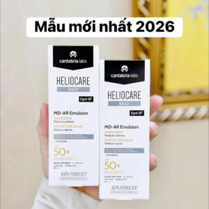 Kem chống nắng Heliocare 360 MD A-R Emulsion SPF50+ cho da nhạy cảm mẫu mới nhất