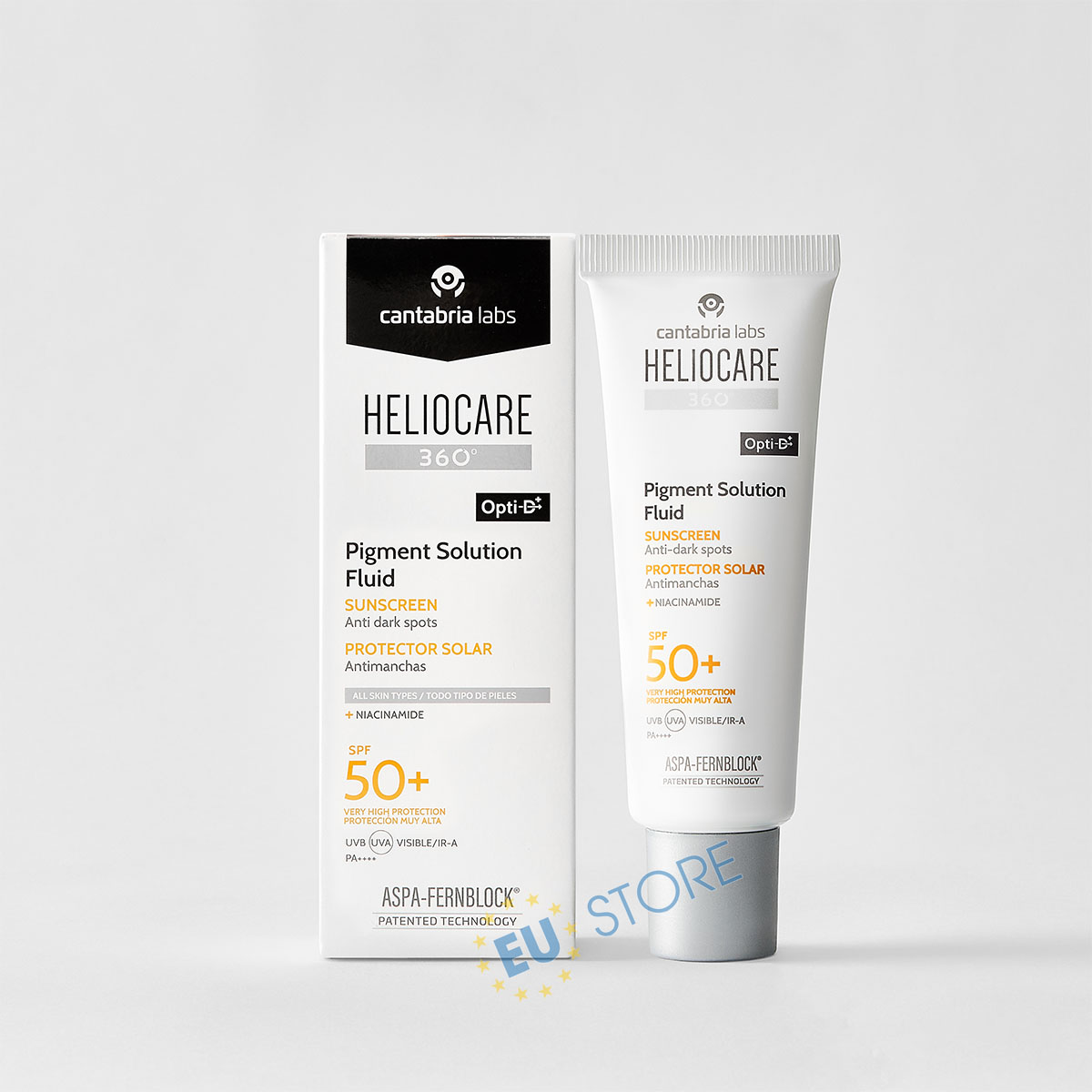 [Mẫu mới nhất] Kem chống nắng Heliocare Pigment SPF50+ giảm nám, đều màu da cho da nám, tàn nhang | eustore.com.vn