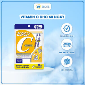 Viên uống Vitamin C DHC 60 ngày 120 viên sáng da, giảm thâm nám | eustore.com.vn