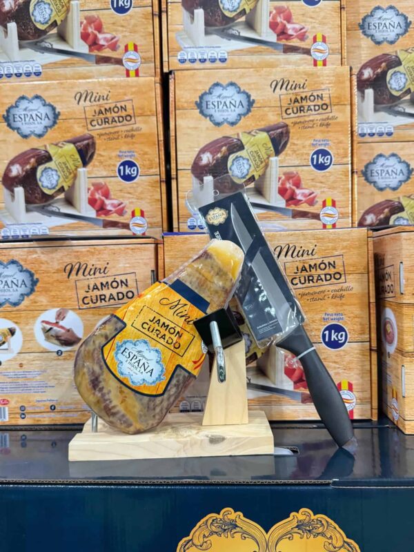 Đùi heo trắng muối Espana Jamón Mini Curado 1kg - Best Seller | EU Store