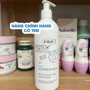 [Hàng Công Ty] Gel tắm ngừa khuẩn, nấm Ziaja Med Kuracja Oczyszczajaca 400ml