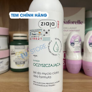 Sữa tắm trị mụn lưng Ziaja Med Kuracja Oczyszczająca - Ngừa khuẩn, sạch sâu, dịu nhẹ | eustore.com.vn