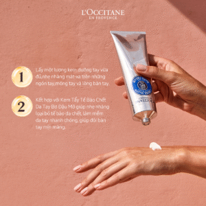Hướng dẫn sử dụng Kem dưỡng tay L'Occitane Shea Butter - 20% Bơ Hạt Mỡ cho da khô nứt nẻ | eustore.com.vn