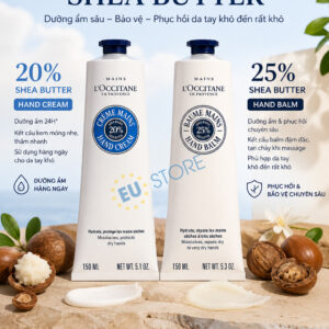 [Mẫu mới] Kem dưỡng da tay L'occitane Shea Butter 20% & 25% bơ hạt mỡ