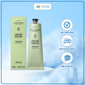 Kem dưỡng da tay L'occitane hạnh nhân Amande Sublime Hands Cream 150ml