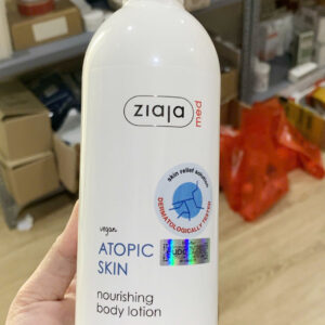 Ziaja Med Atopic Skin 400ml – Nhũ tương 1% Urea dưỡng ẩm phục hồi da cơ địa (mẫu mới)