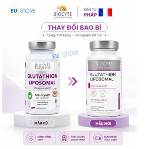 Viên Uống Biocyte Glutathion Liposomal 30 Viên Từ Pháp