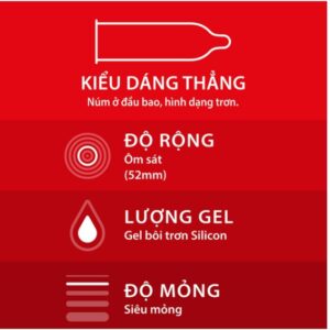 [Mẫu mới] Bao cao su Durex Thin Feel Úc siêu mỏng hộp 30 chiếc | eustore.com.vn