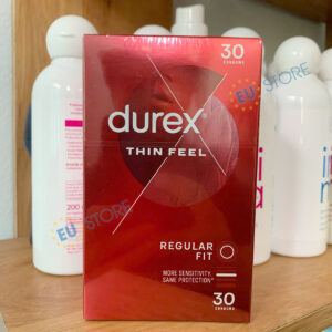[Mẫu mới] Bao cao su Durex Thin Feel Úc siêu mỏng hộp 30 chiếc | eustore.com.vn