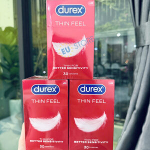 [Mẫu mới] Bao cao su Durex Thin Feel Úc siêu mỏng hộp 30 chiếc