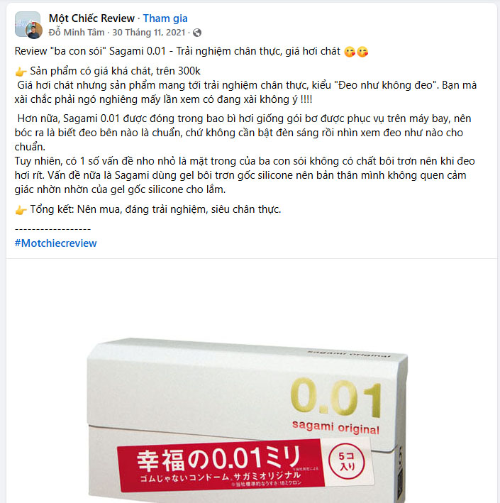Review Bao cao su siêu mỏng Sagami Original 0.01 Nhật | eustore.com.vn Review Bao cao su siêu mỏng Sagami Original 0.01 Nhật | eustore.com.vn