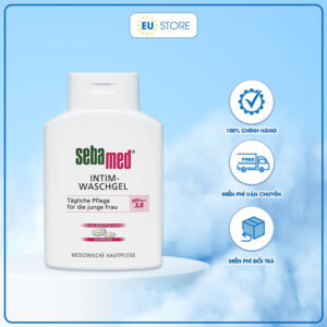 [Mẫu mới] Dung dịch vệ sinh Sebamed Intim Waschgel Đức 200ml | eustore.com.vn