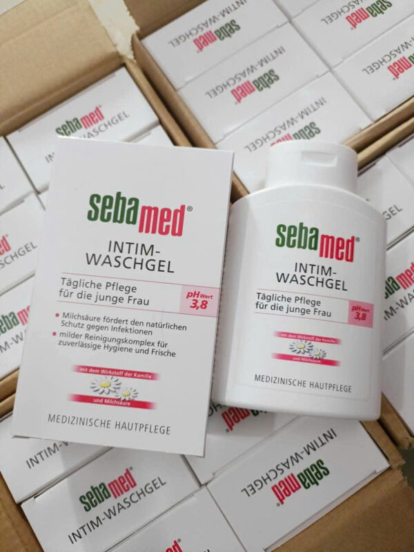 [Mẫu mới] Dung dịch vệ sinh Sebamed Intim Waschgel Đức 200ml | eustore.com.vn