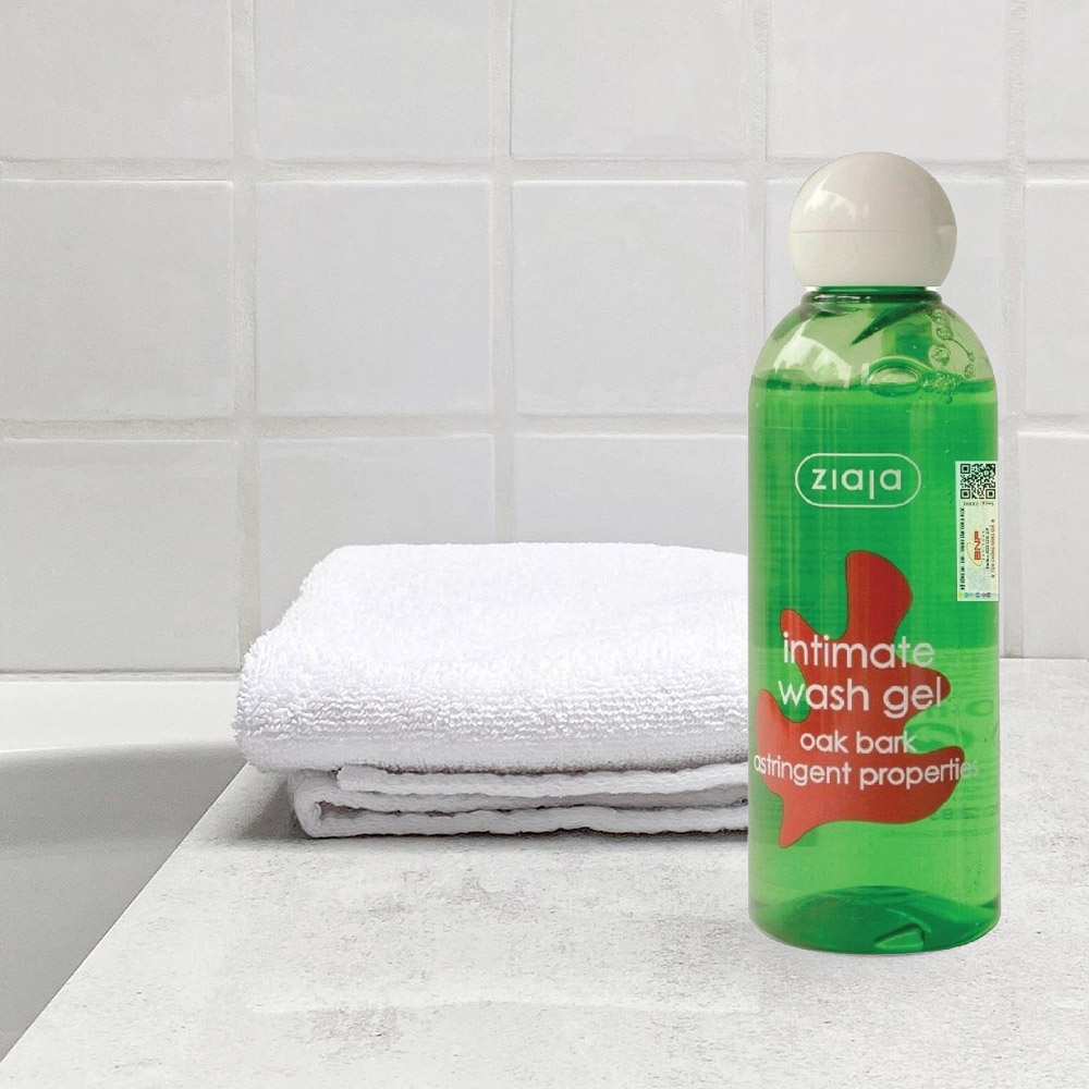 Dung dịch vệ sinh Ziaja Intimate Wash Gel 200ml vỏ sồi chính hãng