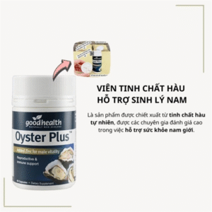 Viên uống tinh chất hàu Oyster Plus Goodhealth tăng cường sinh lý nam | eustore.com.vn
