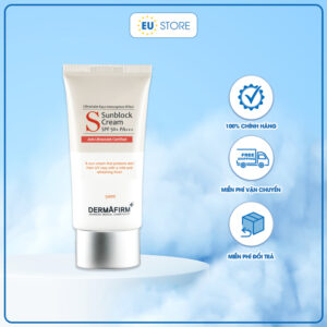 Kem chống nắng Dermafirm Sun Block SPF 50+ cho da nhạy cảm, da mụn