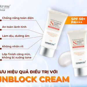 Kem chống nắng Dermafirm Sun Block Cream SPF 50+ PA+++ | eustore.com.vn