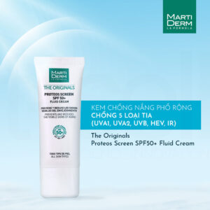 Kem chống nắng Martiderm The Originals SPF50+ Fluid Cream | eustore.com.vn