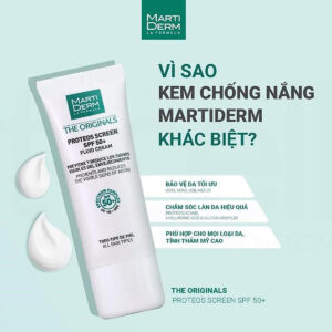 Vì sao Kem chống nắng Martiderm Proteos Screen SPF 50+ được yêu thích?